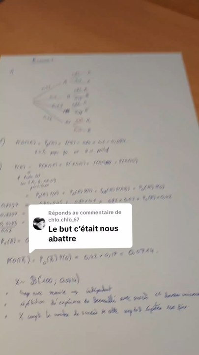 Corrigé Exercice 1 (partie 1) Probabilités Sujet Bac de Maths Métropole J1 2025 🖋