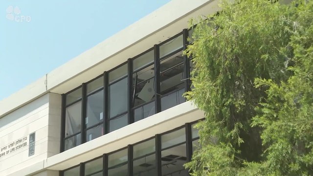 ASÍ ESTá ISRAEL tras los MISILES IRANÍES: el PRESIDENTE visita la ZONA CERO