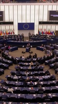 خطاب جلالة الملك عبدالله الثاني أمام __#البرلمان_الأوروبي__ في مدينة ستراسبورغ الفرنسية ___#الأردن__ _His Majesty King Abdullah II’s address at the European Parliament’s headquarters in Strasbourg, France___#Jordan_