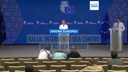 Kaja Kallas: "Un intervento Usa in Iran allargherebbe il conflitto in tutto il Medio Oriente"