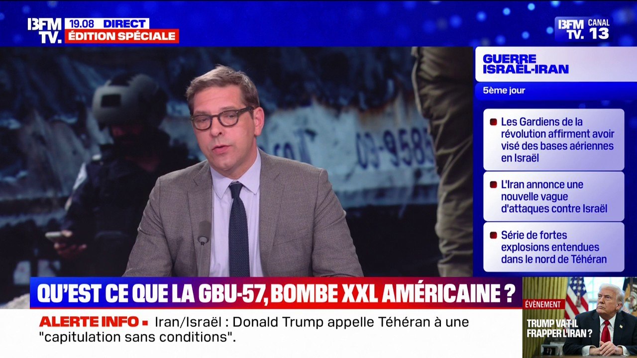 Conflit entre l’Iran et Israël: "On doit pouvoir retourner à la table des négociations", affirme Christophe Lemoine, porte-parole du Quai d’Orsay