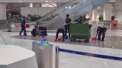 Video: Water enters terminal 1 after heavy rain pounds Delhi-NCR