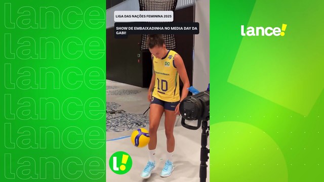 Gabi Guimarães participa de Media Day da Seleção feminina de Vôlei