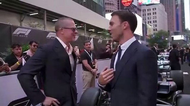 Brad Pitt: Su encuentro con Franco Colapinto