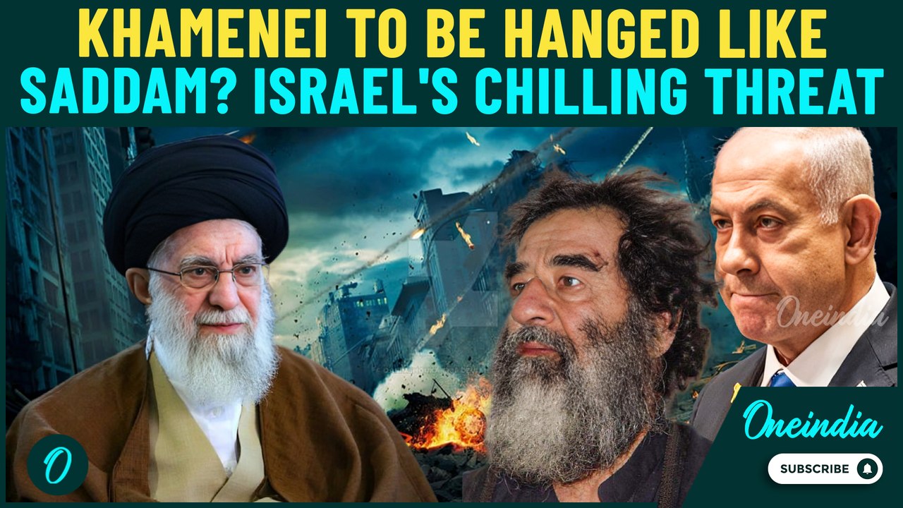 Israel Warns Khamenei Will Die Like Saddam Hussein After Mossad Chief Targeted; 224 Killed in Iran