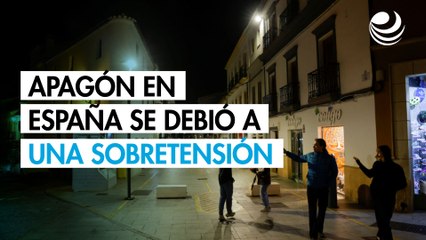 El apagón en España se debió a un problema de sobretensión que provocó una reacción en cadena