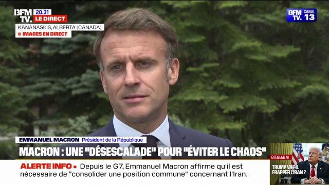 Ça ne m'émeut pas : Emmanuel Macron répond aux critiques de Donald Trump