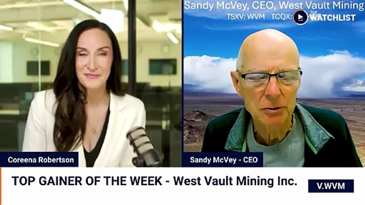 West Vault Mining CEO Sandy McVey