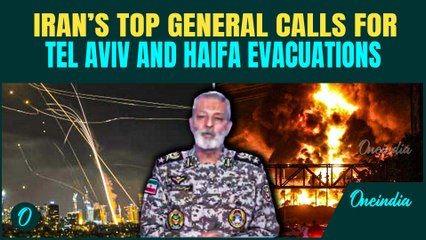 Iran’s DEADLIEST Attack Yet on Israel Soon? Iran’s Top General’s Chilling Threat; ‘Save Your Lives’