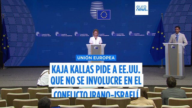 Kaja Kallas advierte de que una acción de EE.UU. contra Irán alimentará el conflicto