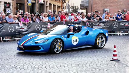 Mille Miglia a Ferrara, 400 auto in centro