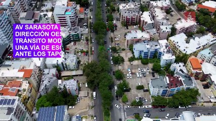 Situación del tránsito en la Av. Sarasota. Entérese en éste reporte