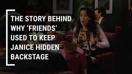 Oh My God! 'Friends'' Crew Had To Hide Janice Before Her Entrances On Set, And The Actress Explained Why