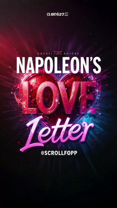 Napoleon’s Love Letter #TrueStory #FamousFigure
