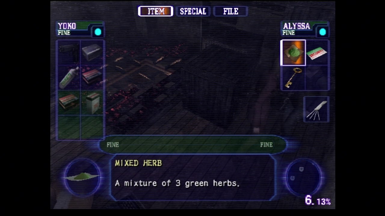 Resident Evil Outbreak - Alyssa Ashcroft Normal Hellfire Scenario