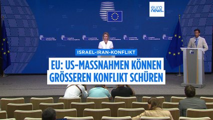 EU warnt: Maßnahmen der USA gegen Iran können Konflikt anheizen