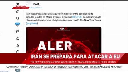 🚨¡Última Hora! Irán se prepara para atacar a EE.UU. en Medio Oriente