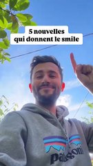 5 Nouvelles Positives Qui Vous Mettront de Bonne Humeur 😊