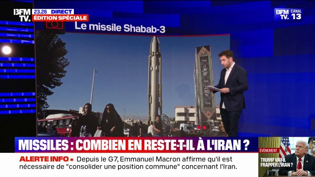 Guerre Israël-Iran: de quels missiles balistiques dispose Téhéran?