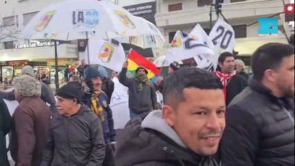 Otro corte en 7 y 50 en reclamo por el fallo contra Cristina Kirchner