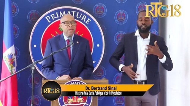 Minis Sante a Dr. Bertrand Sinal prezante bilan travay lap reyalize