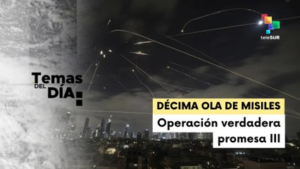 Irán lanza ola de misiles contra Israel como parte de la operación verdadera promesa III