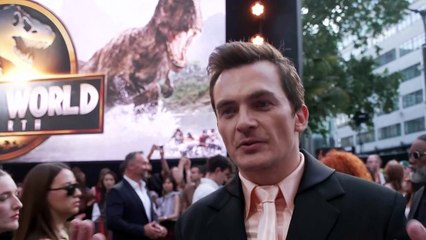 The Jurassic World cast premiere Rebirth in London