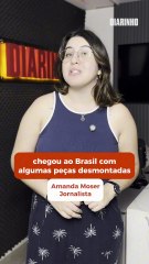 Caça Gripen parte rumo à base aérea de Anápolis