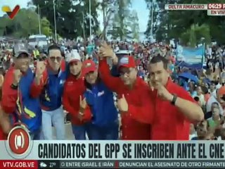 Candidatos del GPP por el estado Delta Amacuro formalizaron su inscripción ante el CNE
