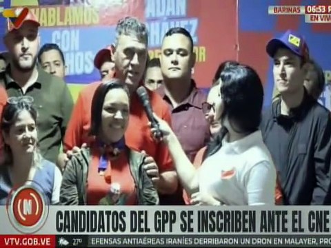 Barinas | Candidatos y candidatas del GPP formalizaron su inscripción en el CNE