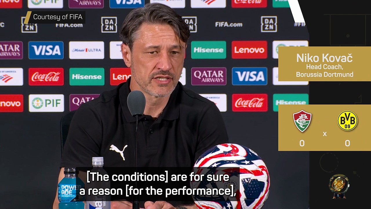 Kovac blames the grass and heat for Dortmund draw