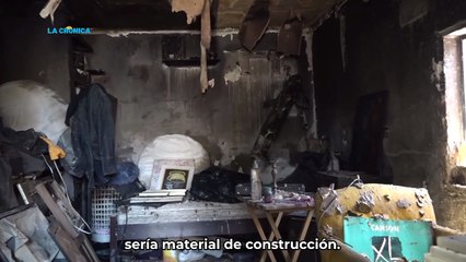 Joven artista pierde su hogar en un incendio y solicita apoyo solidario