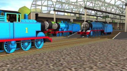 Thomas' Train Opening Scene (TANE Remake) (Trainz Thomas And Friends Remake Clip)