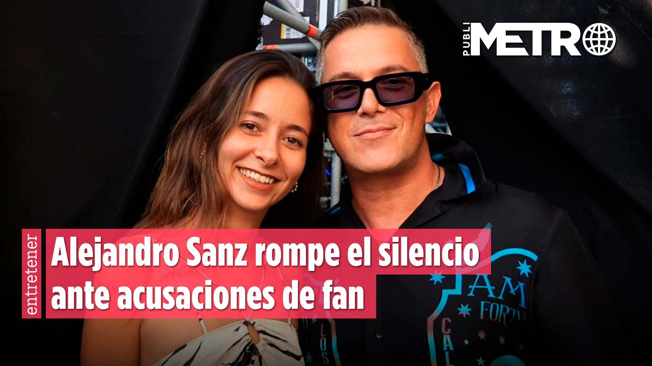 Alejandro Sanz rompe el silencio ante acusaciones de fan