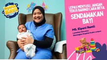 Lepas Menyusu, Jangan Terus Baring! Cara Betul Sendawakan Bayi | A to Z Bayi
