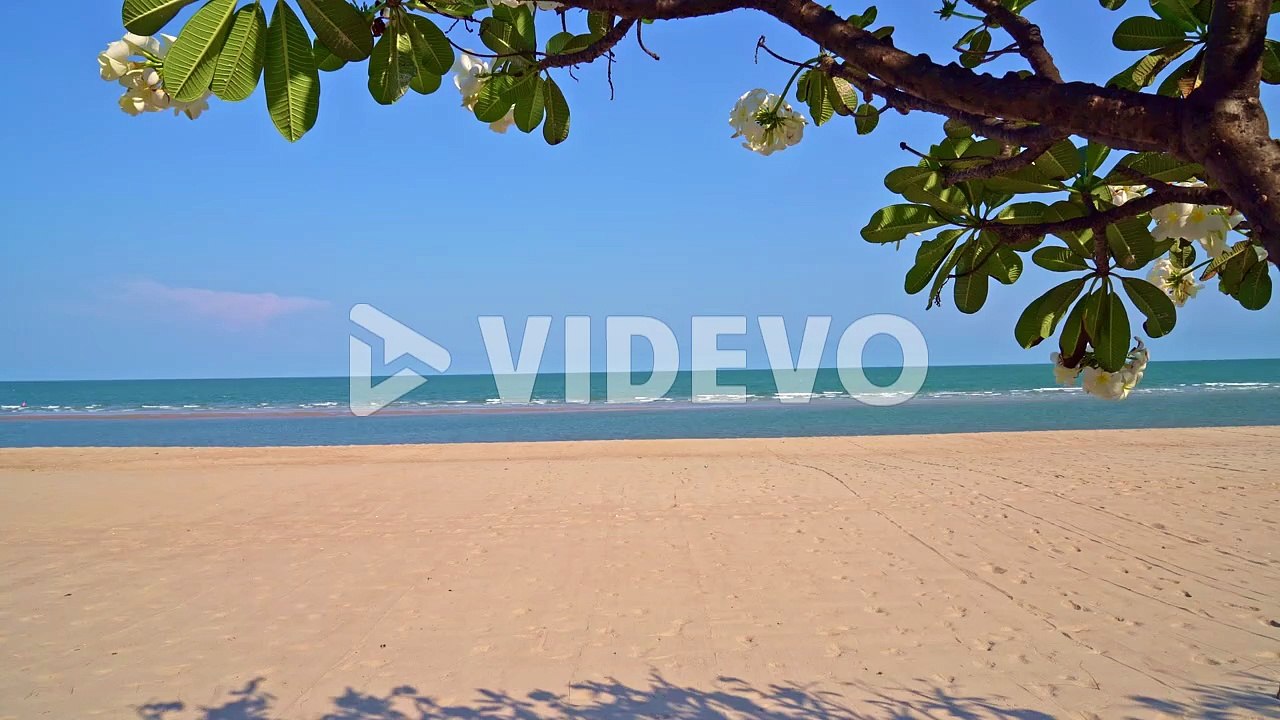 empty beach sea for background