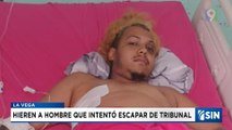 Hombre herido tras intentar fugarse del Palacio de Justicia de La Vega | Emisión Estelar SIN