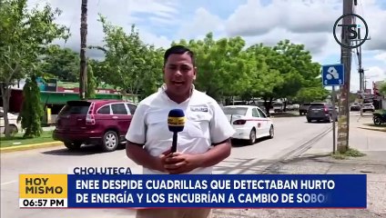 ENEE despide cuadrillas que detectaban hurto de energía y los encubrían a cambio de sobornos