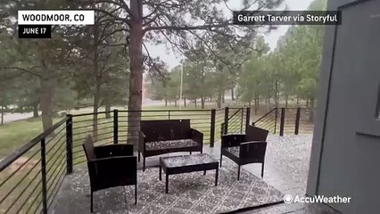 Severe storms pummel the Plains