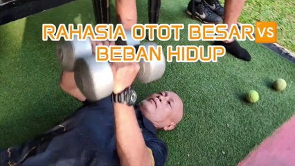 RAHASIA OTOT BESAR VS BEBAN HIDUP JAGOAN AIKIDO. LUCU BANGET
