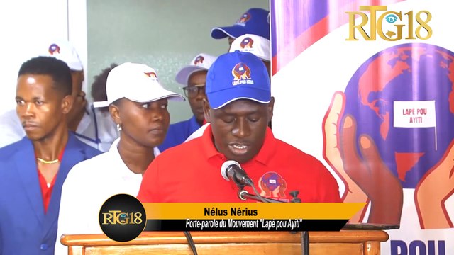 Lansman ofisyèl mouvman politik Lapè pou Ayiti .