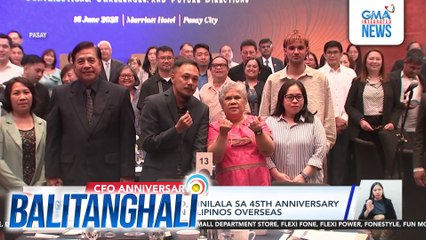 Mga Pinoy abroad, kinilala sa 45th Anniversary ng Commission on Filipinos Overseas | Balitanghali