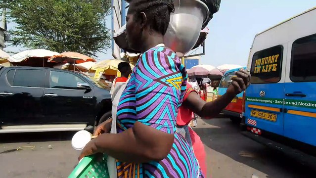 🇬🇭 Exploring The Vibrant Street Of Accra, Ghana In 4K || 4K WALK IN GHANA 🇬🇭