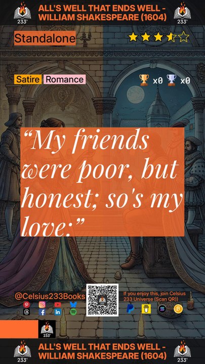 All's Well That Ends Well - William Shakespeare (1604) Quotes