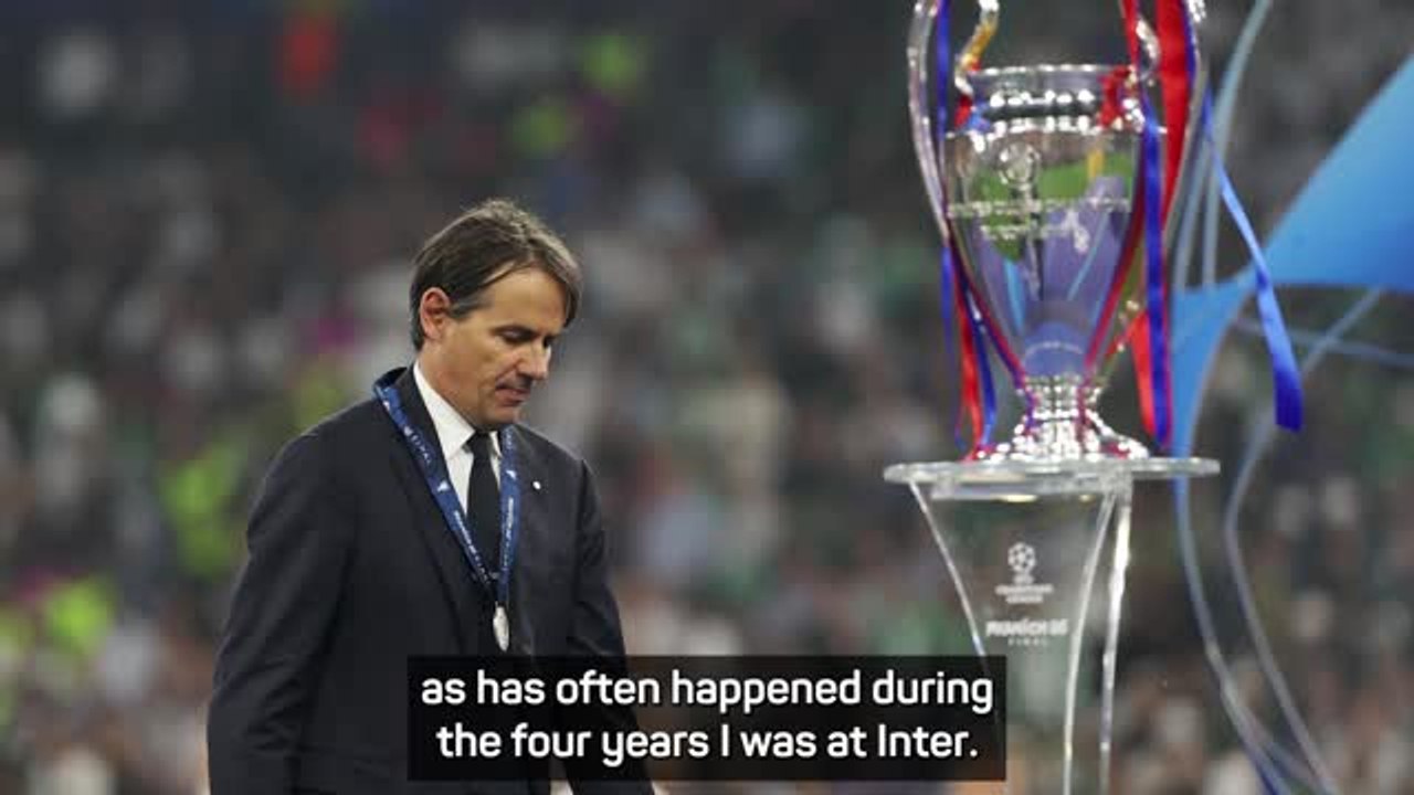 Inzaghi denies plotting to leave Inter before Champions League final