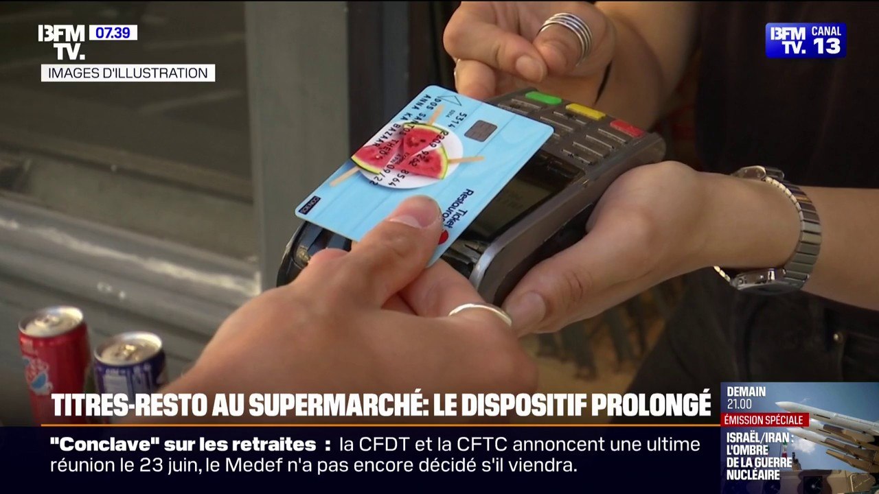 L'utilisation des titres-restaurant en supermarché pour les produits non directement consommables pérennisée au 1er janvier 2027