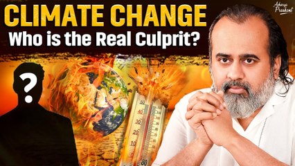Climate Change: Who is the Real Culprit || Acharya Prashant, with IIT-Ropar (2022)