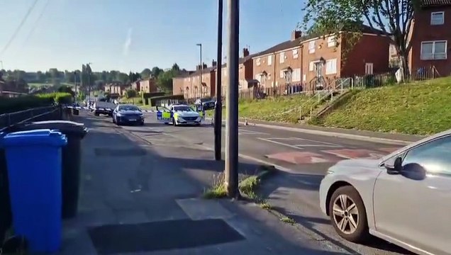 Maltravers Road, Sheffield, is sealed off after a police incident