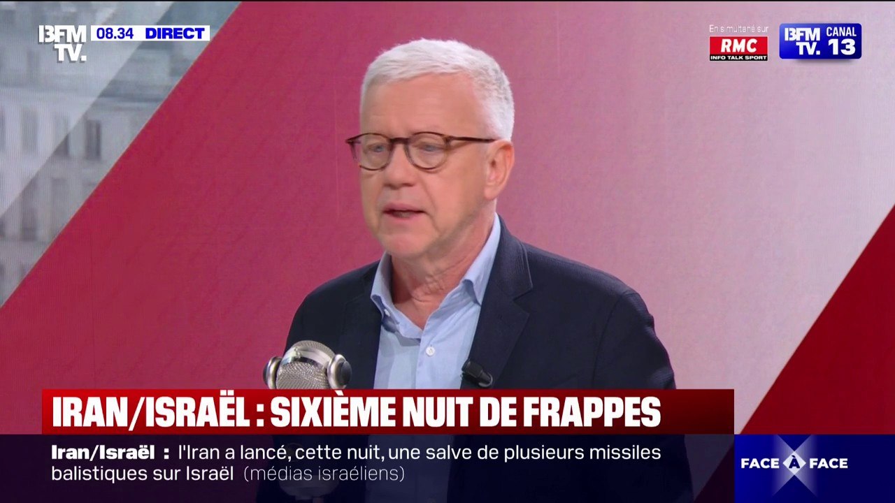 Israël-Iran: "Les Israéliens sont décidés à faire autant de mal que possible au régime iranien", affirme Bruno Tertrais (directeur adjoint de la Fondation pour la recherche stratégique)
