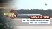 135 venezolanos regresan al país a través del Plan Vuelta a la Patria